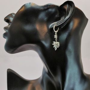 گوشواره طرح برگ | فروشگاه اینترنتی گلدید