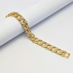 دستبند طرح کارتیه نگین دار | فروشگاه اینترنتی گلدید