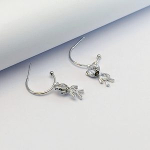 گوشواره خرس جواهر | فروشگاه اینترنتی گلدید