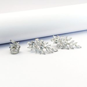 گوشواره طرح جواهر | فروشگاه اینترنتی گلدید