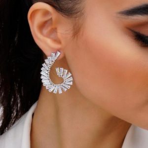 گوشواره پایه جواهر | فروشگاه اینترنتی گلدید