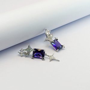 گوشواره جواهری | فروشگاه اینترنتی گلدید