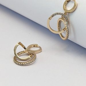 گوشواره دایره ای | فروشگاه اینترنتی گلدید