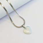گردنبند قلب سنگی | فروشگاه اینترنتی گلدید