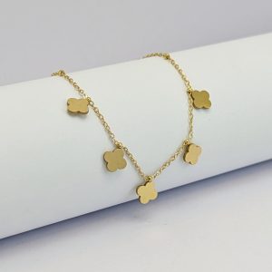 دستبند آویز گل | فروشگاه اینترنتی گلدید