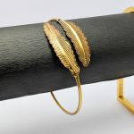 دستبند طرح برگ | فروشگاه اینترنتی گلدید