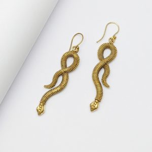 گوشوار مار بدل | فروشگاه اینترنتی گلدید