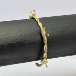 دستبند طرح سیم خاردار | فروشگاه اینترنتی گلدید