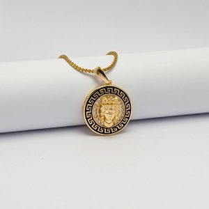 مدال ورساچه نگین دار | فروشگاه اینترنتی گلدید