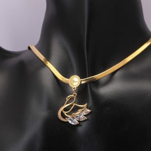 گردنبند قو استیل | فروشگاه اینترنتی گلدید