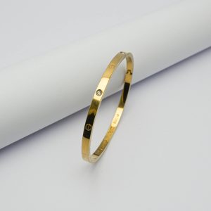 دستبند کارتیه لاو نگین دار | فروشگاه اینترنتی گلدید
