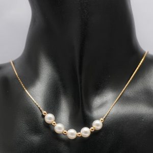 گردنبند مروارید بدل |فروشگاه گلدید